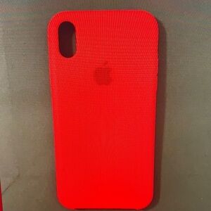 Apple Bright Red iPhone Cover